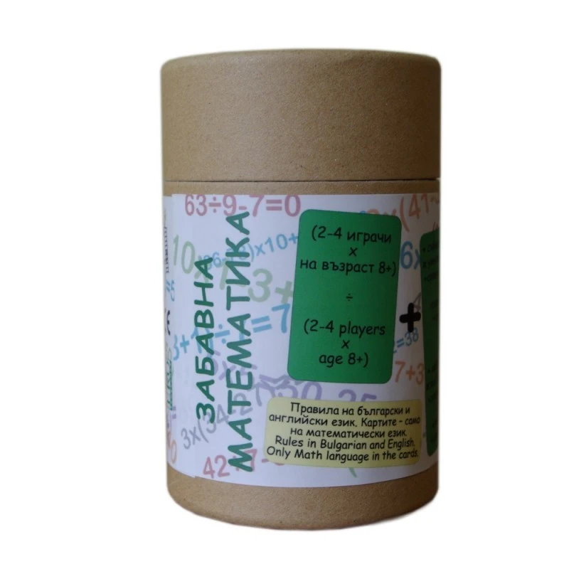 Игри с карти Bright Toys, Забавна Математика